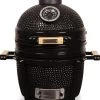Patton Kamado 15" - Keramisch - Tafel Model - Premium Black - Medium - Zwart