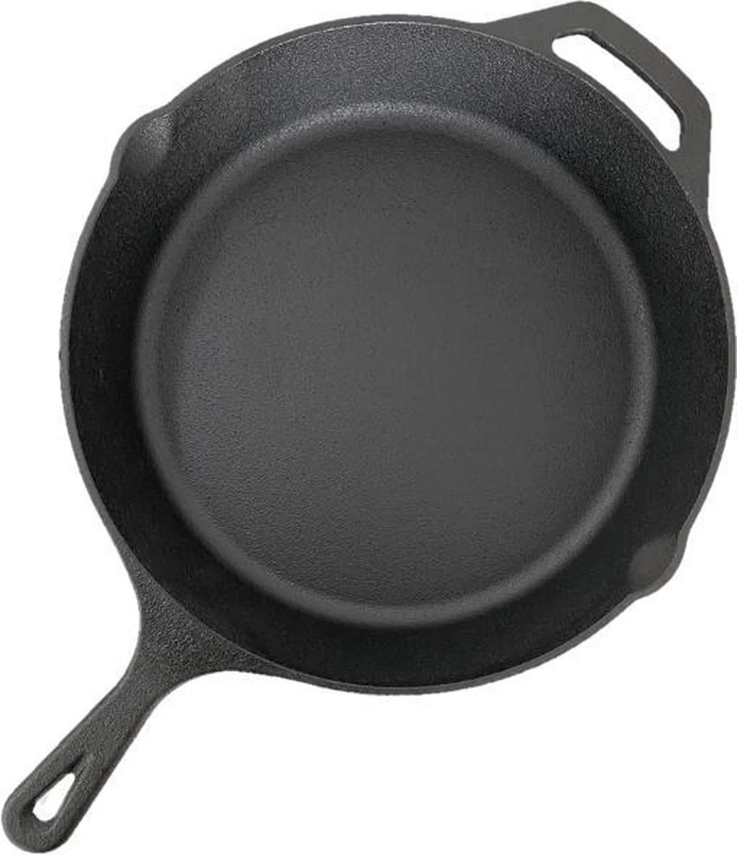 Gietijzeren Pan - Skillet - 30 Cm - Preseasoned