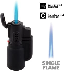 Atomic® Tankboy Aansteker - Stormaansteker - Kaarsen - BBQ - Sigaren