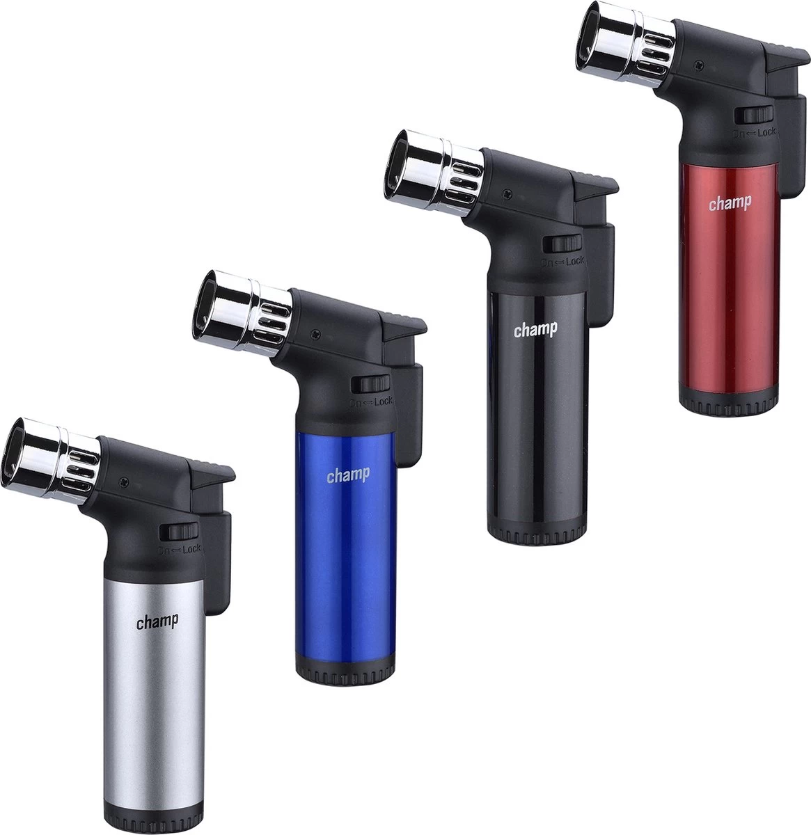 Champ® Quattro Aansteker - Stormaansteker - Kaarsen - BBQ - Sigaren - Afbeelding 6