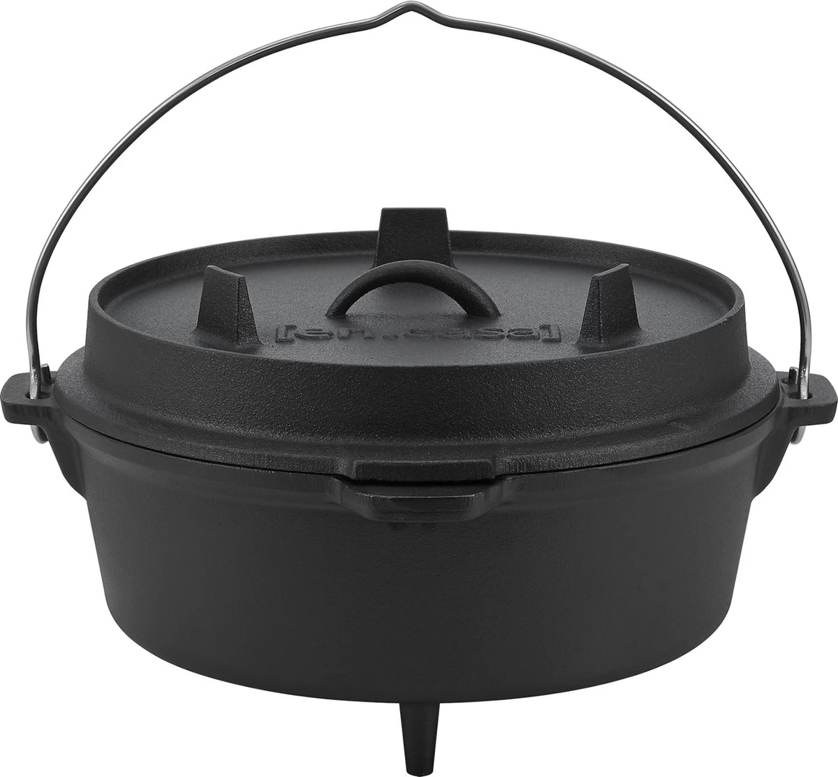 Dutch Oven Enkhuizen Met Deksel Gietijzer Zwart - 4 Varianten - Afbeelding 2