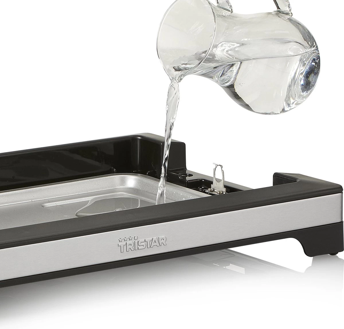 Tristar Bakplaat & Elektrische Grill BP-2780 – Elektrische Barbecue & Grillplaat – Voor Binnen En Buiten - Zwart - Afbeelding 9