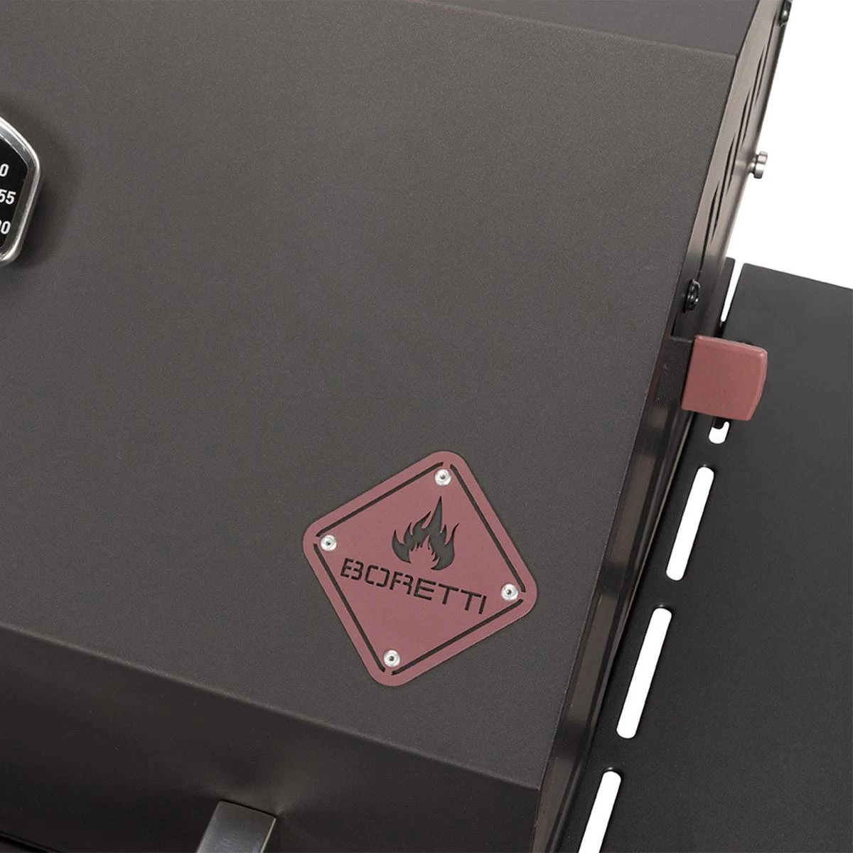 Boretti Totti Houtskoolbarbecue - 60 X 111 Cm - Antraciet - Afbeelding 7