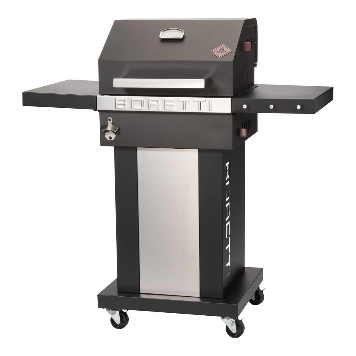 Boretti Totti Houtskoolbarbecue - 60 X 111 Cm - Antraciet - Afbeelding 11