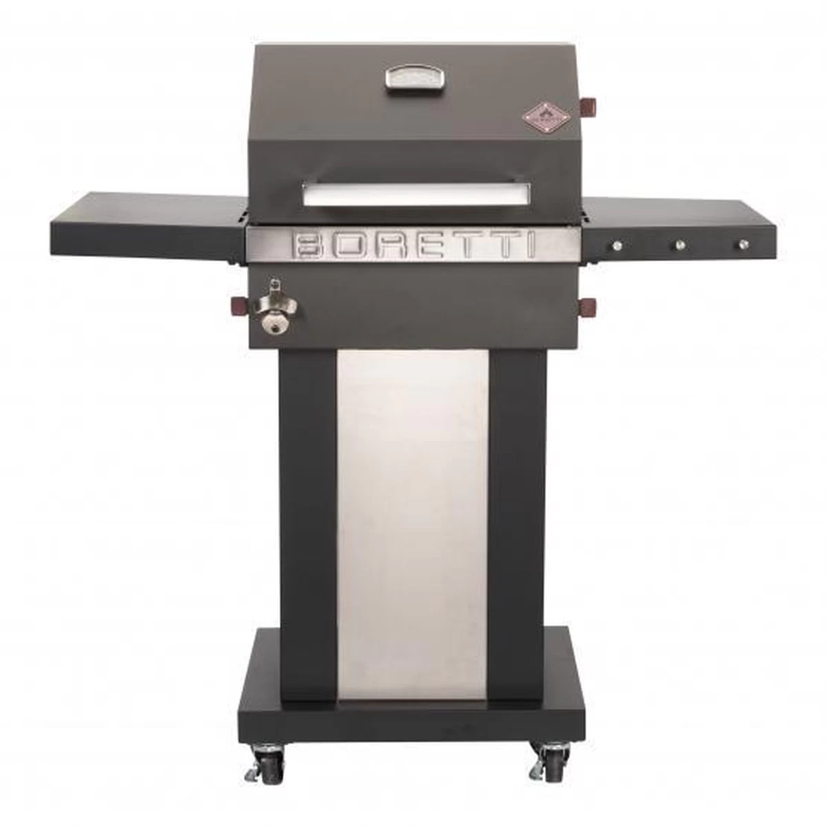 Boretti Totti Houtskoolbarbecue - 60 X 111 Cm - Antraciet - Afbeelding 12