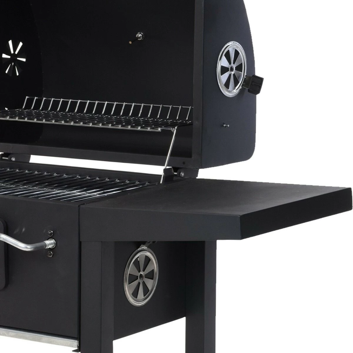 Vaggan Luxe Houtskool Barbecue - Grilloppervlak (LxB) 44 X 32 Cm - Staal - Matzwart - Afbeelding 8