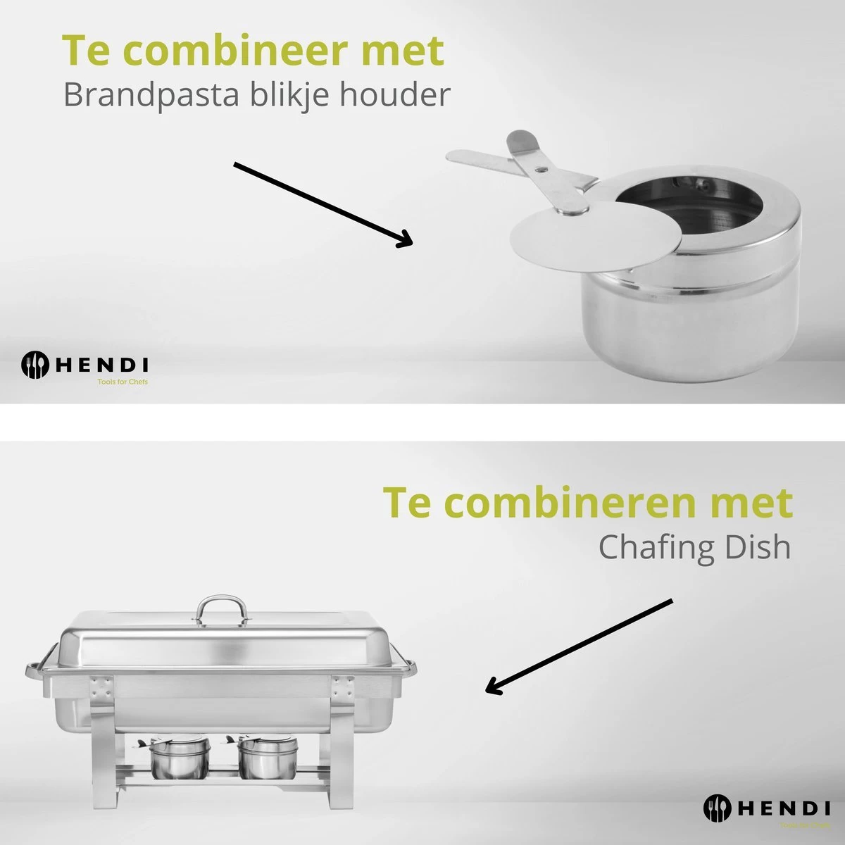 Hendi Brandpasta Voor Chafing Dish - Brandgel 200g - ( 12 Stuks ) - Afbeelding 2