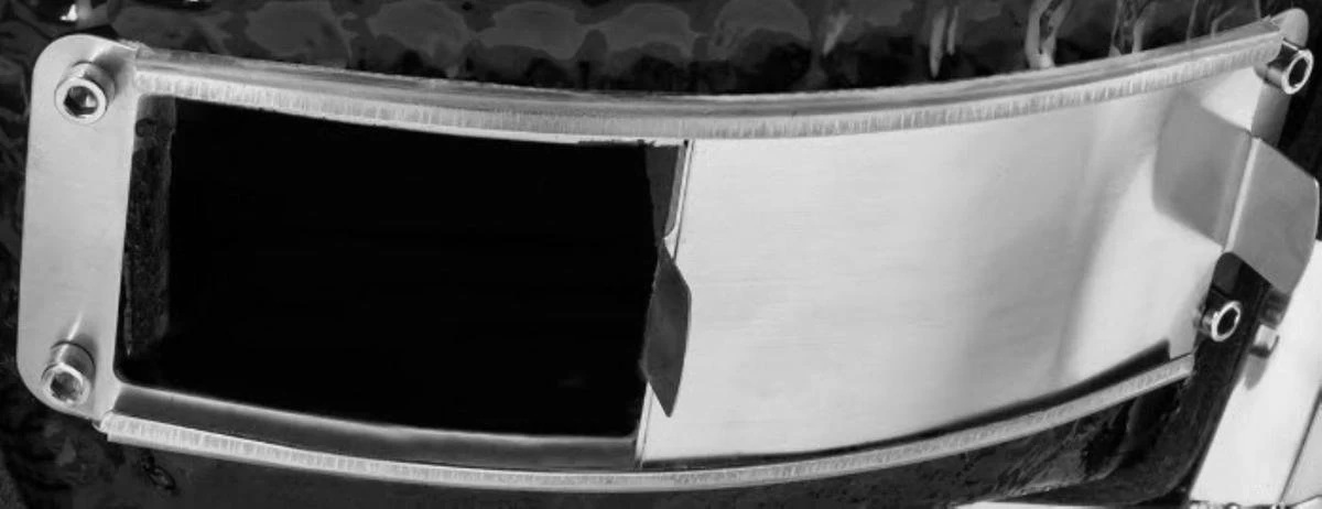 Patton Kamado Grill 13" - Keramisch - Kookoppervlak Ø 28 - Mat Zwart - Afbeelding 7