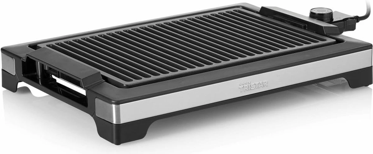 Tristar Bakplaat & Elektrische Grill BP-2780 – Elektrische Barbecue & Grillplaat – Voor Binnen En Buiten - Zwart