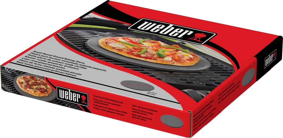 Weber Geglazuurde Pizzasteen Ø 26 Cm