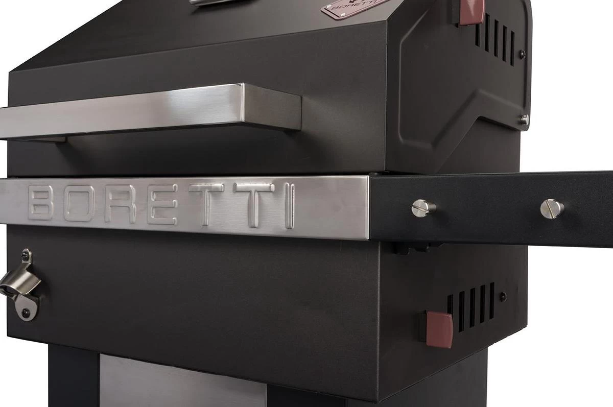 Boretti Totti Houtskoolbarbecue - 60 X 111 Cm - Antraciet - Afbeelding 4