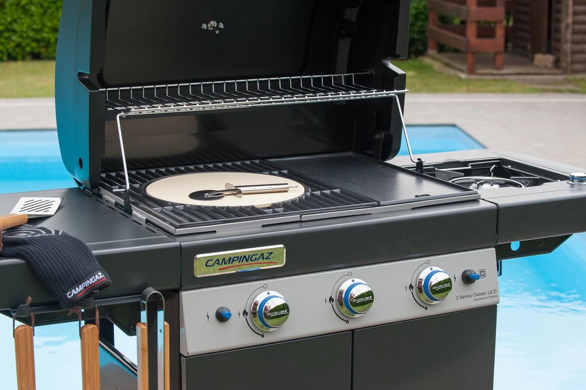 Campingaz 3 Series Classic LS Gasbarbecue - 3 Branders - Zwart - BBQ - Afbeelding 6