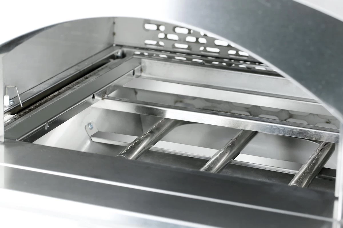 Bighorn Outdoor Edelstaal Gas Pizza Oven - Draagbare Gas Barbecue - Edelstaal -Model SRGG20001 - Afbeelding 10