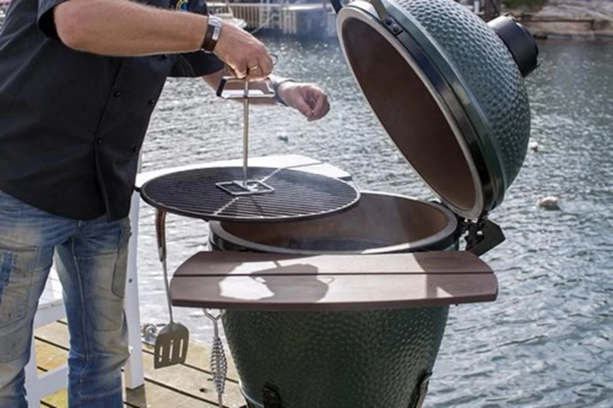 Big Green Egg Grid Lifter - Rooster Lifter - Gietijzeren Rooster Lifter - Afbeelding 3