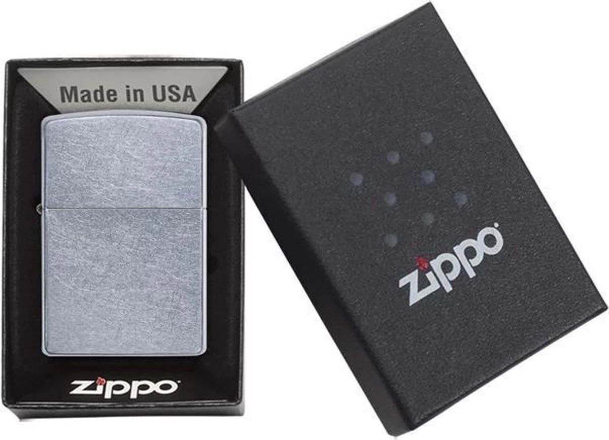 Aansteker Zippo Street Chrome - Afbeelding 4