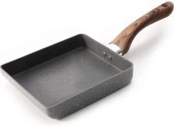 Zaigon All In 1 Pan - Inductie + Vaatwasmachinebestendig - Kleine Pan - Omeletpan - Tamagoyaki Pan - Tamago Pan - Vierkante Pan - Sushi Pan - Vierkante Pan