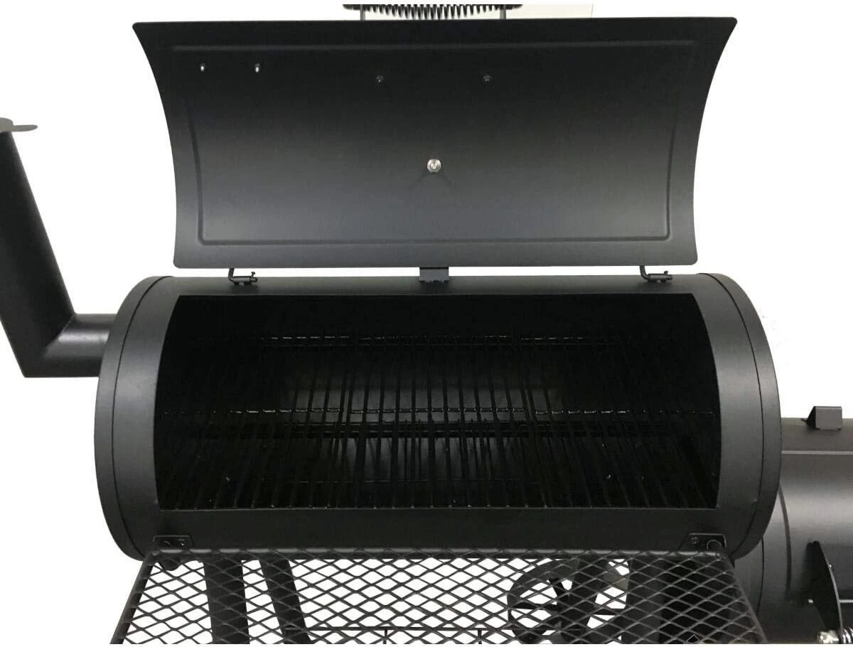 Fire Beam Houtskool Barbecue - Grilloppervlak (LxB) 35 X 66 Cm - Smoker - Zwart - Afbeelding 2