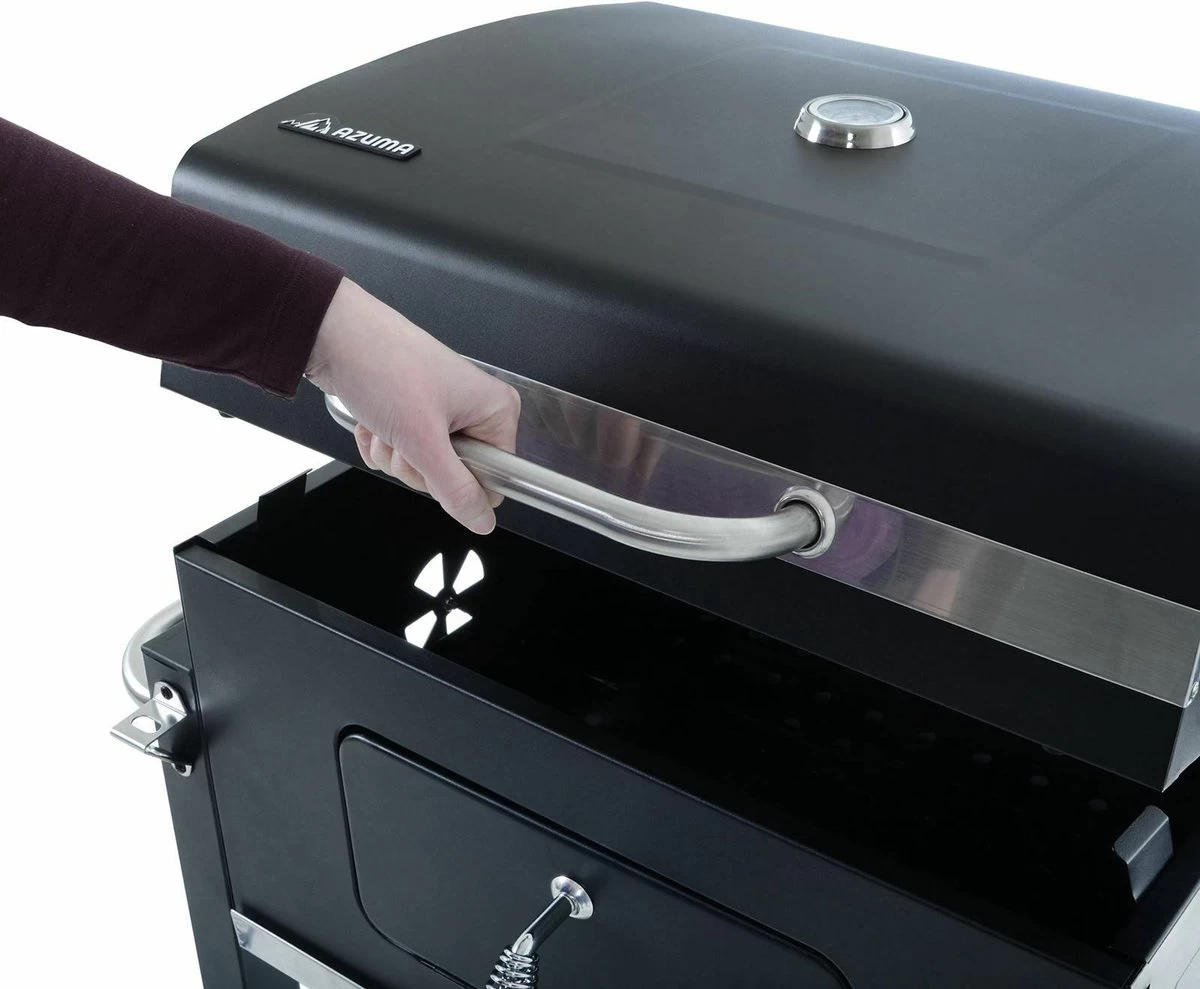 Vaggan Luxe Houtskool Barbecue - Grilloppervlak (LxB) 44 X 32 Cm - Staal - Matzwart - Afbeelding 7