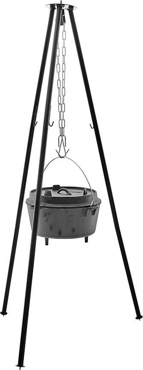 Grill Guru Tripod And Dutch Oven Set In Box