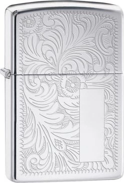 Zippo Aansteker Venetian Chroom