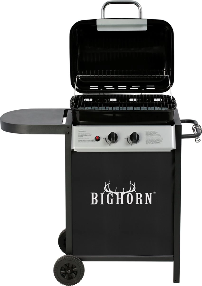 Bighorn Gasbarbecue En Grill – 2 Branders – Zwart - Afbeelding 12