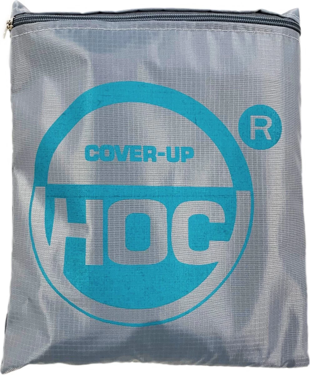 COVER UP HOC Diamond Bbq Hoes Rond - 70x80 Cm - Waterdicht Met Stormbanden En Trekkoord - Geschikt Voor O.a. Kamado, Big Green Egg, Grill Guru, The Bastard, Patton,Weber - Afbeelding 8