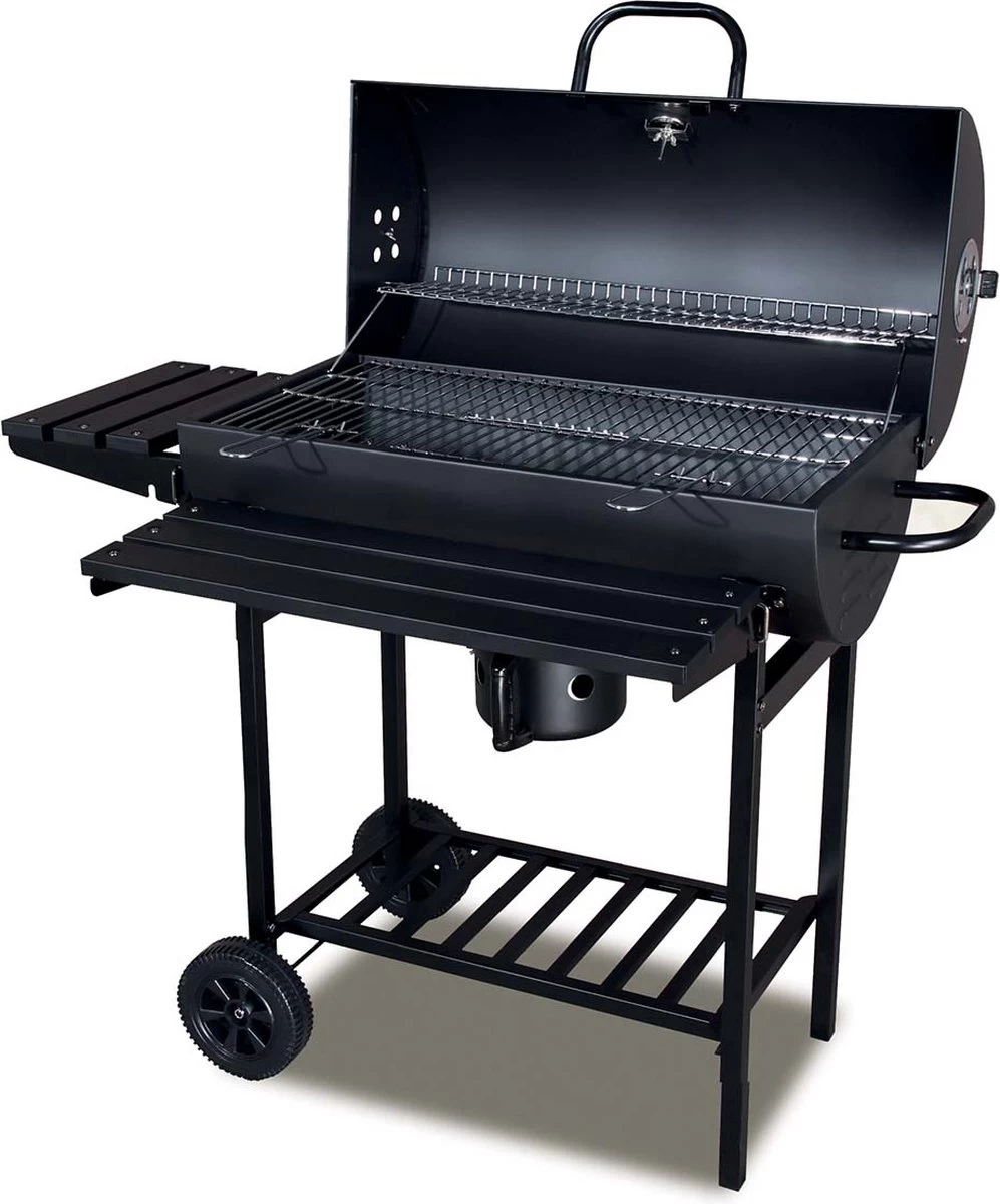 JAP Houtskoolbarbecue - Bbq Thermometer - 70 X 35 Cm - Zwart